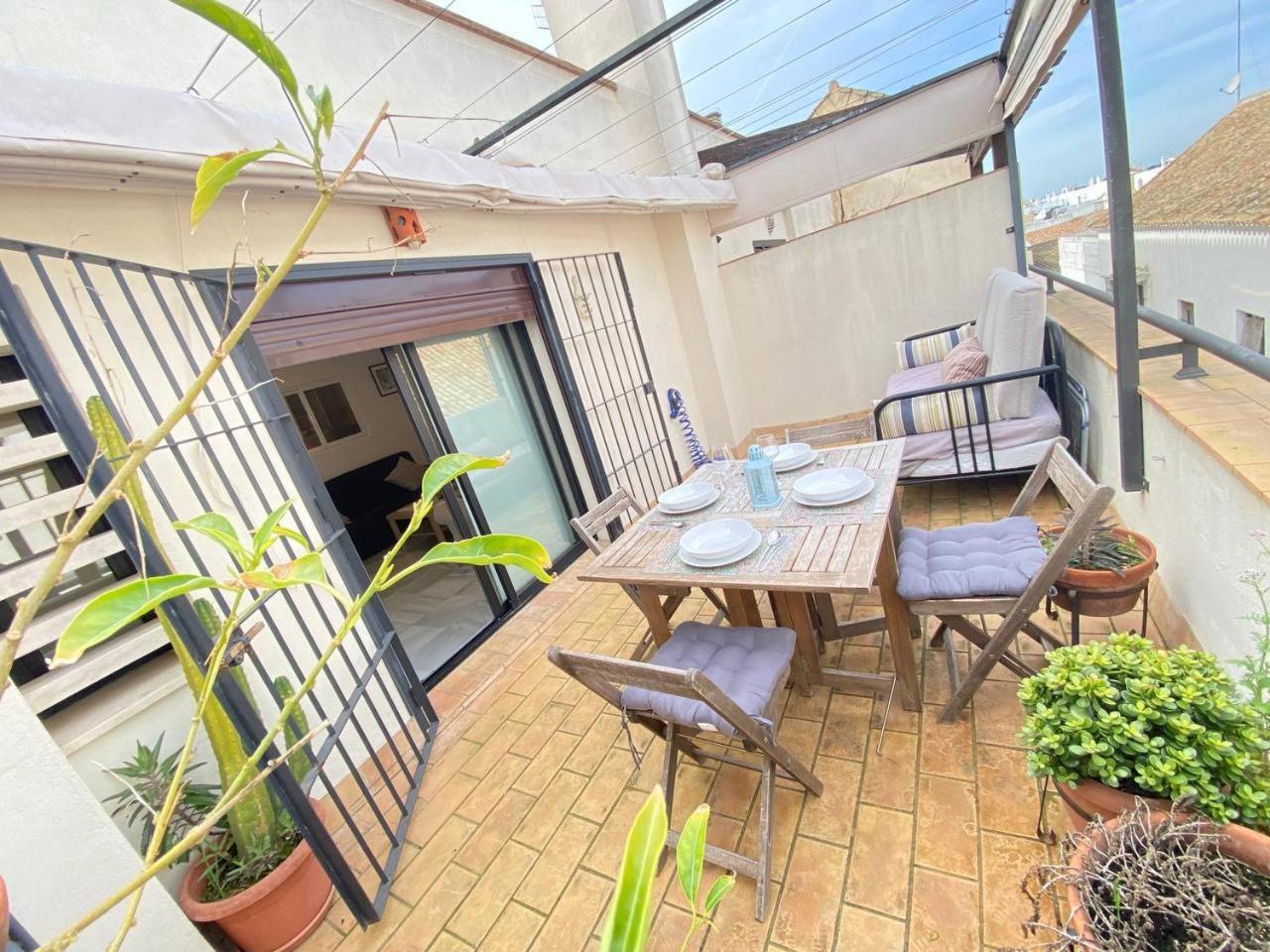 Ferienwohnung Duplex En Casco Historico, Terraza, Garaje, Wi-Fi Sanlúcar de Barrameda Exterior foto